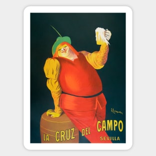 Beer advertising - Cappiello Sticker